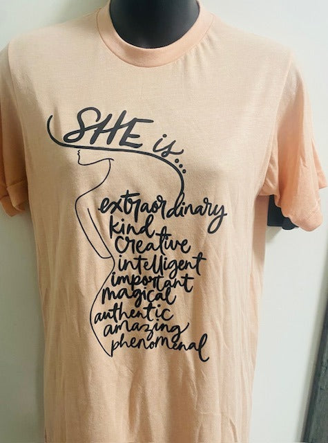 She is Short Sleeve T-shirt