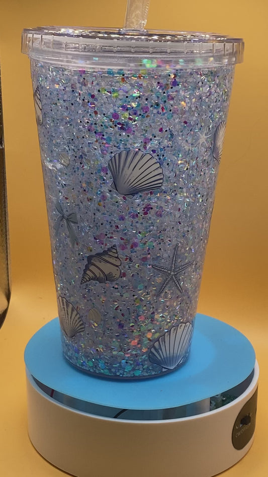 Premade ready to ship 16oz acrylic  cup Shells
